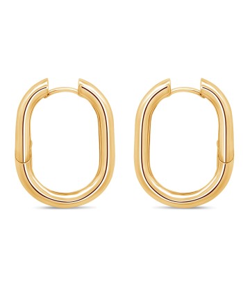 Casablanca 7MM Gold Plated Hoop Earrings pas cheres