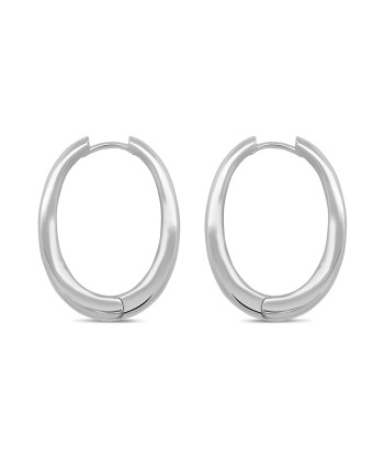 Casablanca 6MM Sterling Silver Hoop Earrings 50-70% off 