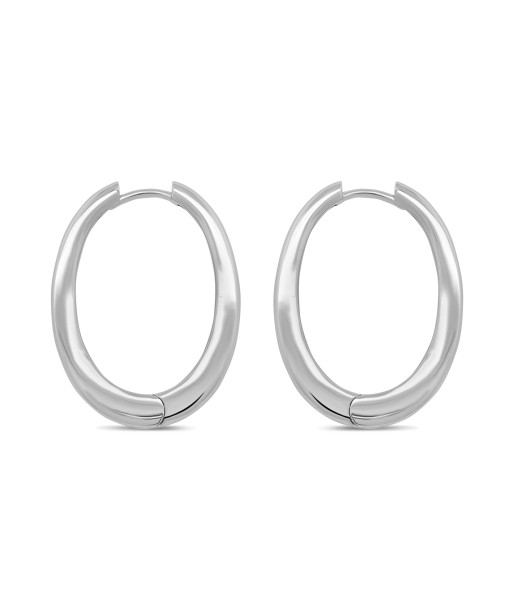 Casablanca 6MM Sterling Silver Hoop Earrings 50-70% off 