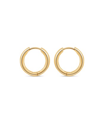 Casablanca Gold Plated Huggie Earrings: Small sur le site 