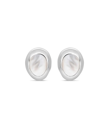 Casablanca Silver Mother Of Pearl Earrings En savoir plus