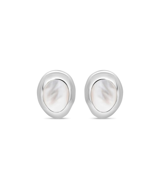 Casablanca Silver Mother Of Pearl Earrings En savoir plus