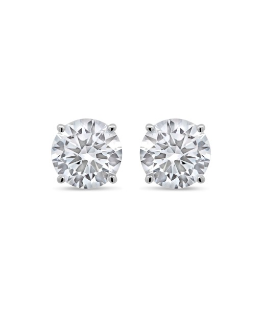 2.00CTW Lab Grown Diamond Studs Earrings Economisez 