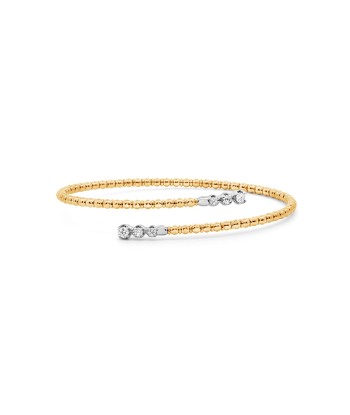 14kt Yellow Gold Crossover Bangle acheter