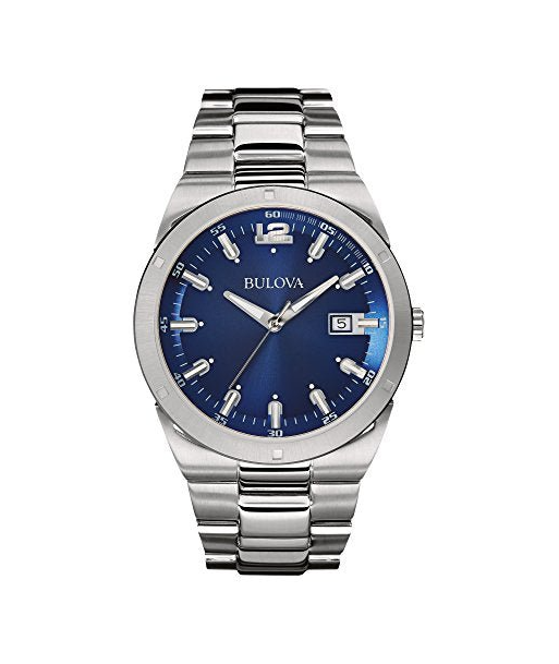 Bulova Classic Men's Watch: Blue Dial store