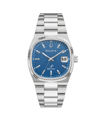 Bulova Super Seville Watch: Blue Dial Voir les baskets