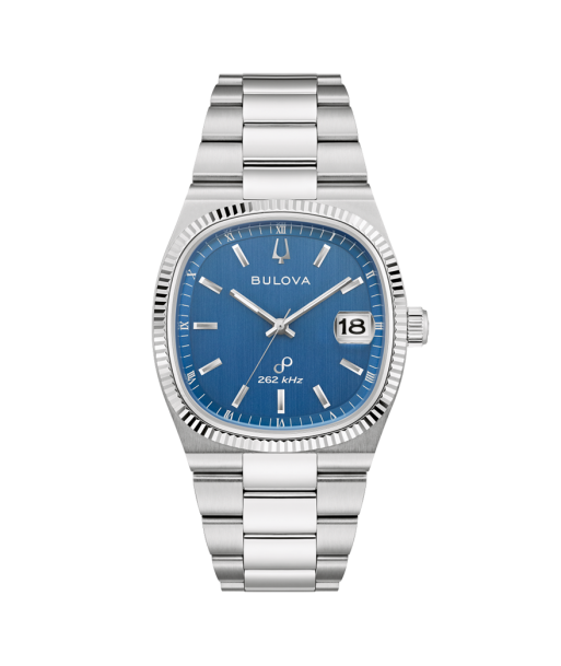 Bulova Super Seville Watch: Blue Dial Voir les baskets