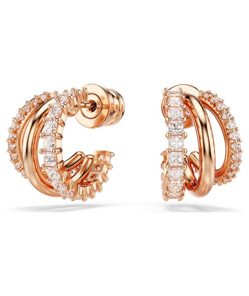 Swarovski Hyperbola Mini Hoop Earrings Pour