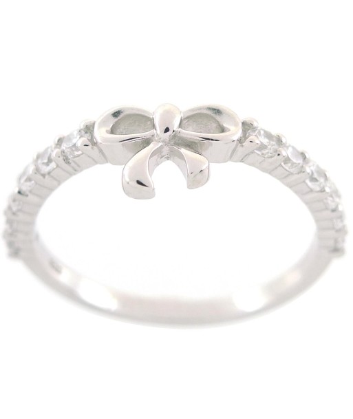 Casablanca Silver Bowtie Ring en ligne