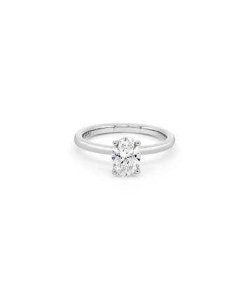 1.00CTW Lab Grown Oval Engagement Ring Jusqu'à 80% De Réduction