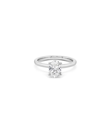 1.08CTW Lab Grown Oval Engagement Ring prix pour 